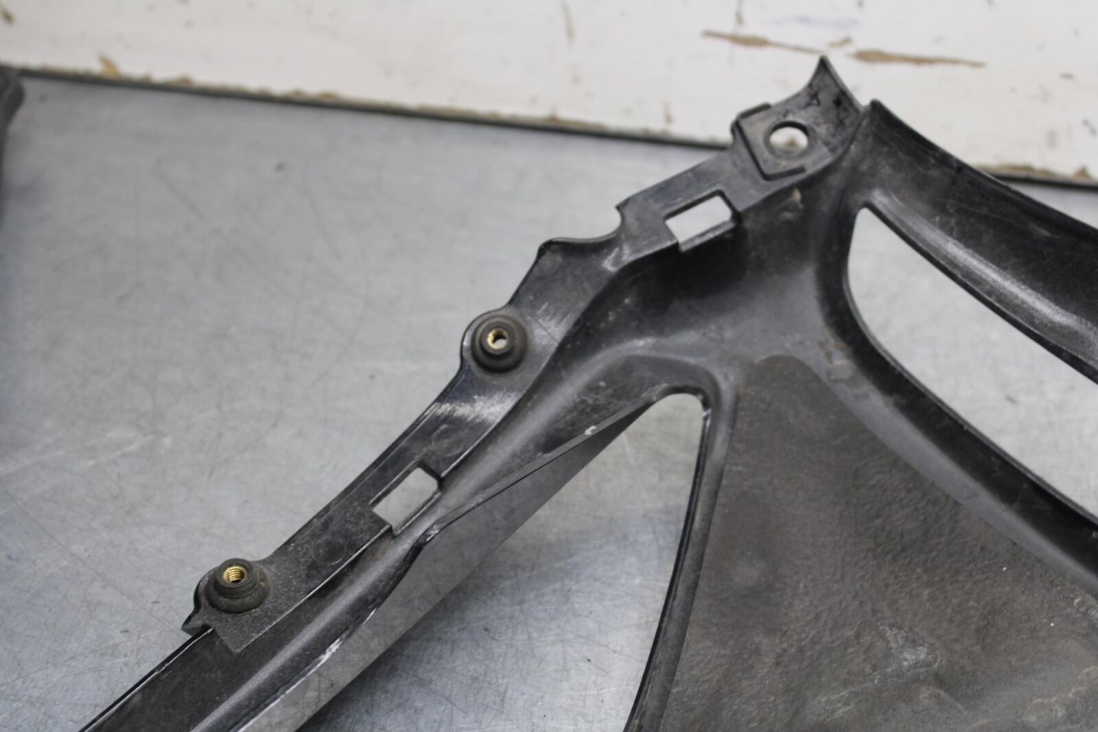 09-12 KAWASAKI NINJA ZX6R RIGHT FRONT SIDE FAIRING COWL SHROUD BB640