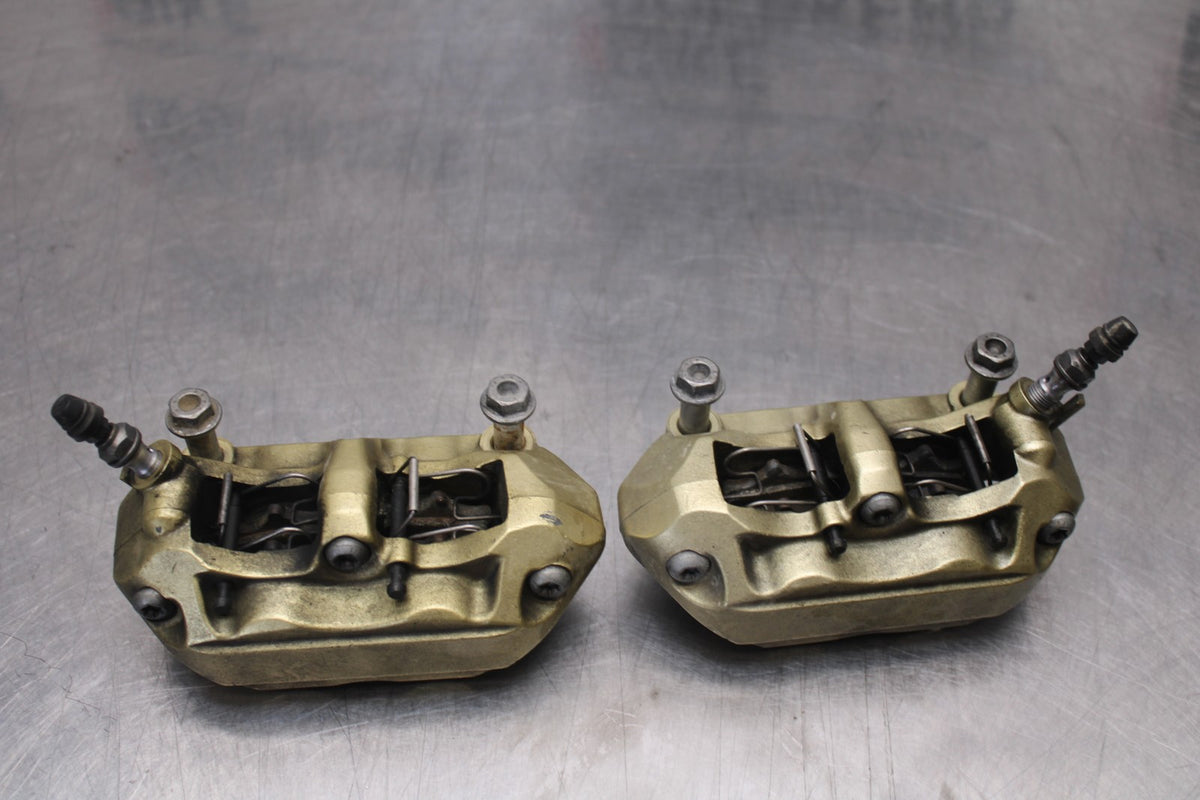 12-14 BMW S1000RR RIGHT LEFT FRONT BRAKE CALIPER SET PAIR CALIPERS BB204