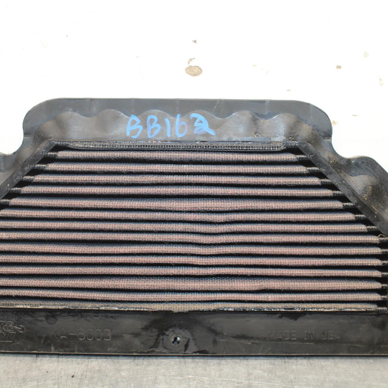 03-04 KAWASAKI NINJA ZX6RR AIRBOX AIR INTAKE K&N FILTER BB105