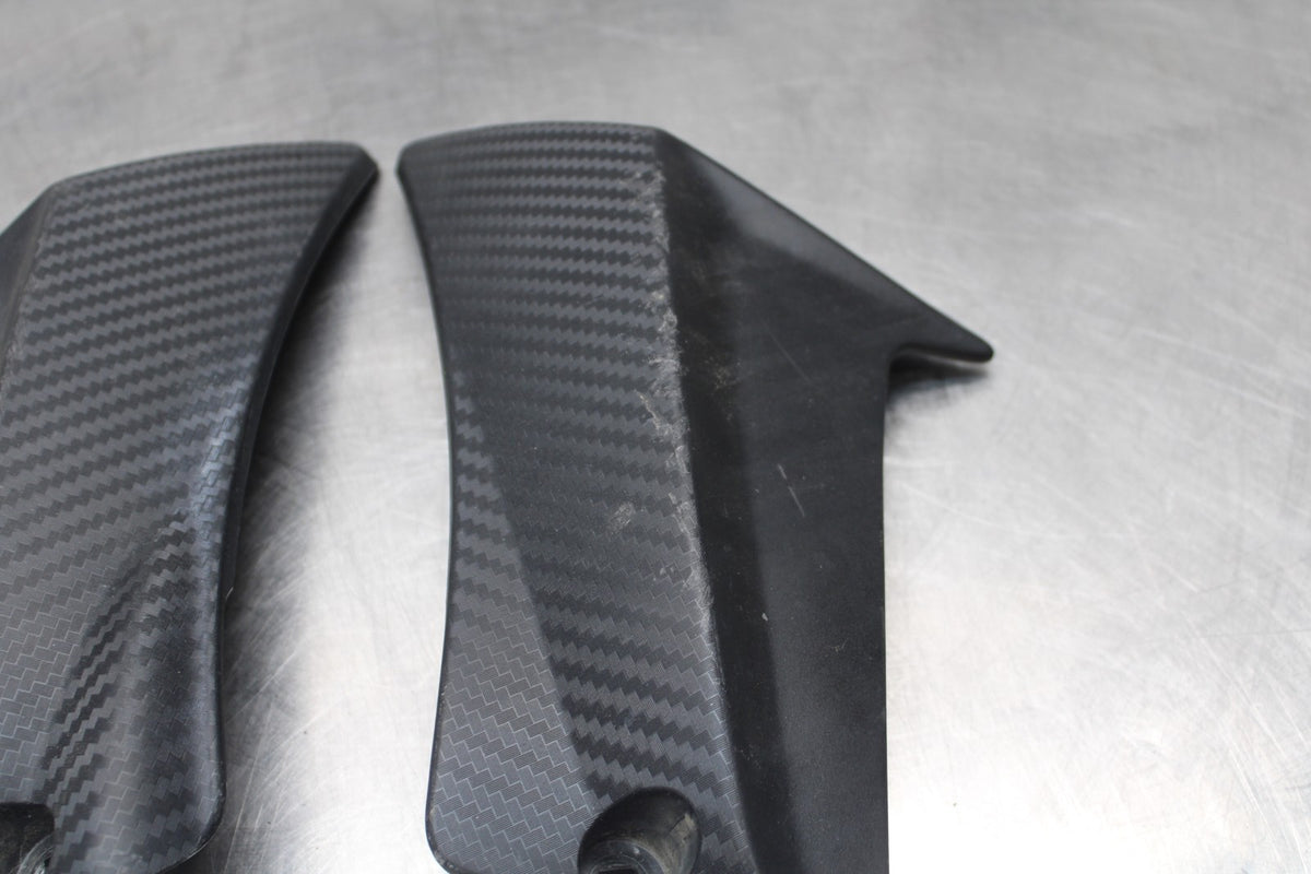 11-24 SUZUKI GSXR750 RIGHT LEFT FRAME MID SIDE COVERS COWLS PANELS TRIM BB871