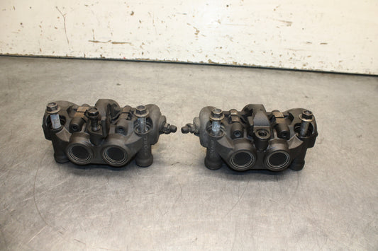 12-13 KAWASAKI Z1000 RIGHT LEFT FRONT BRAKE CALIPER SET PAIR CALIPERS BB743