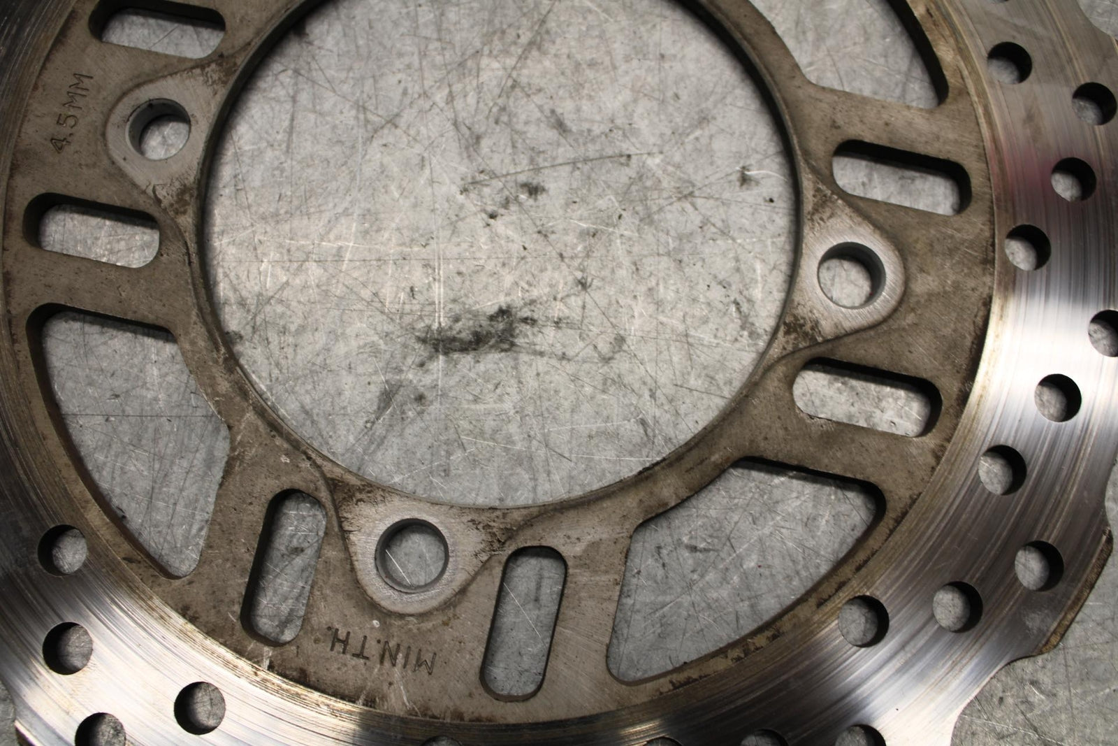 17 KAWASAKI Z900 ZR900 REAR ROTOR BACK BRAKE DISC ABS RING BB549