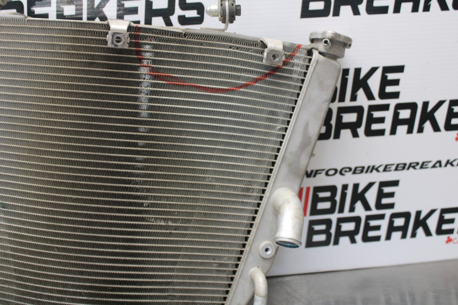 11-22 SUZUKI GSXR 600  ENGINE RADIATOR MOTOR COOLER COOLING RADIATER BB193