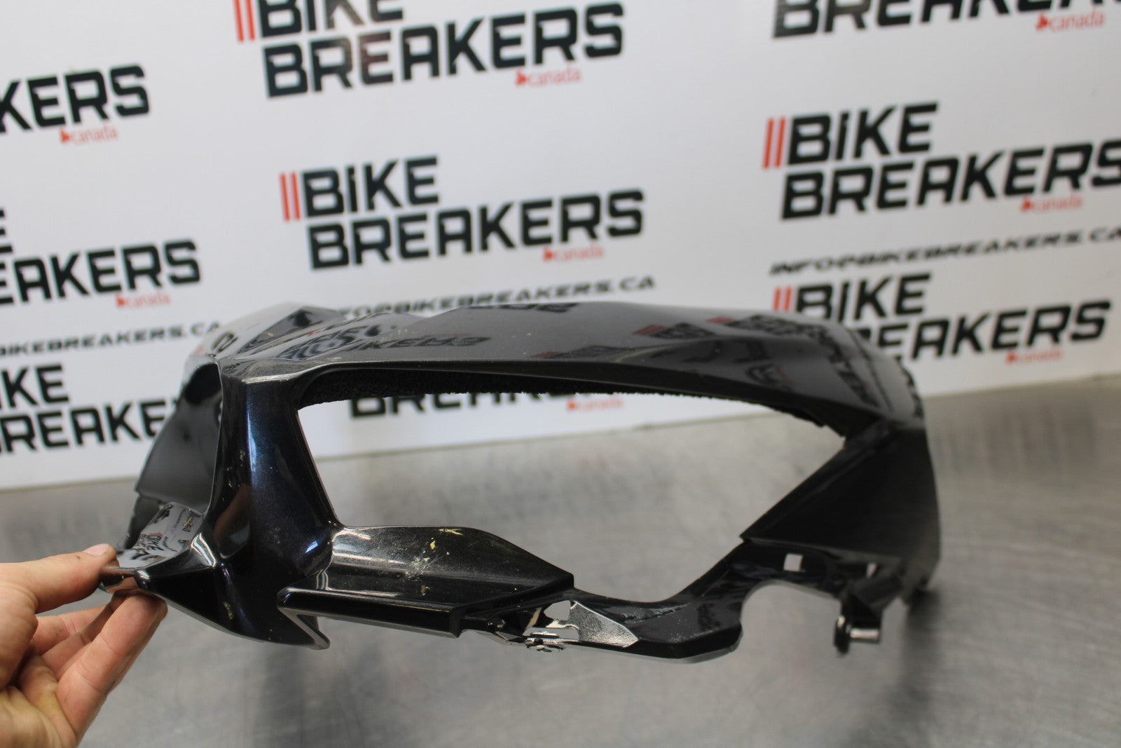 18-23 KAWASAKI NINJA 400 EX400 ABS FRONT UPPER NOSE FAIRING COWL SHROUD BB192