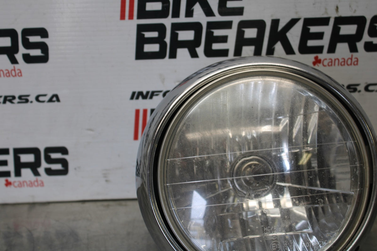 03 KAWASAKI VULCAN 1600 SINGLE HEADLIGHT HEAD LAMP LIGHT BB865
