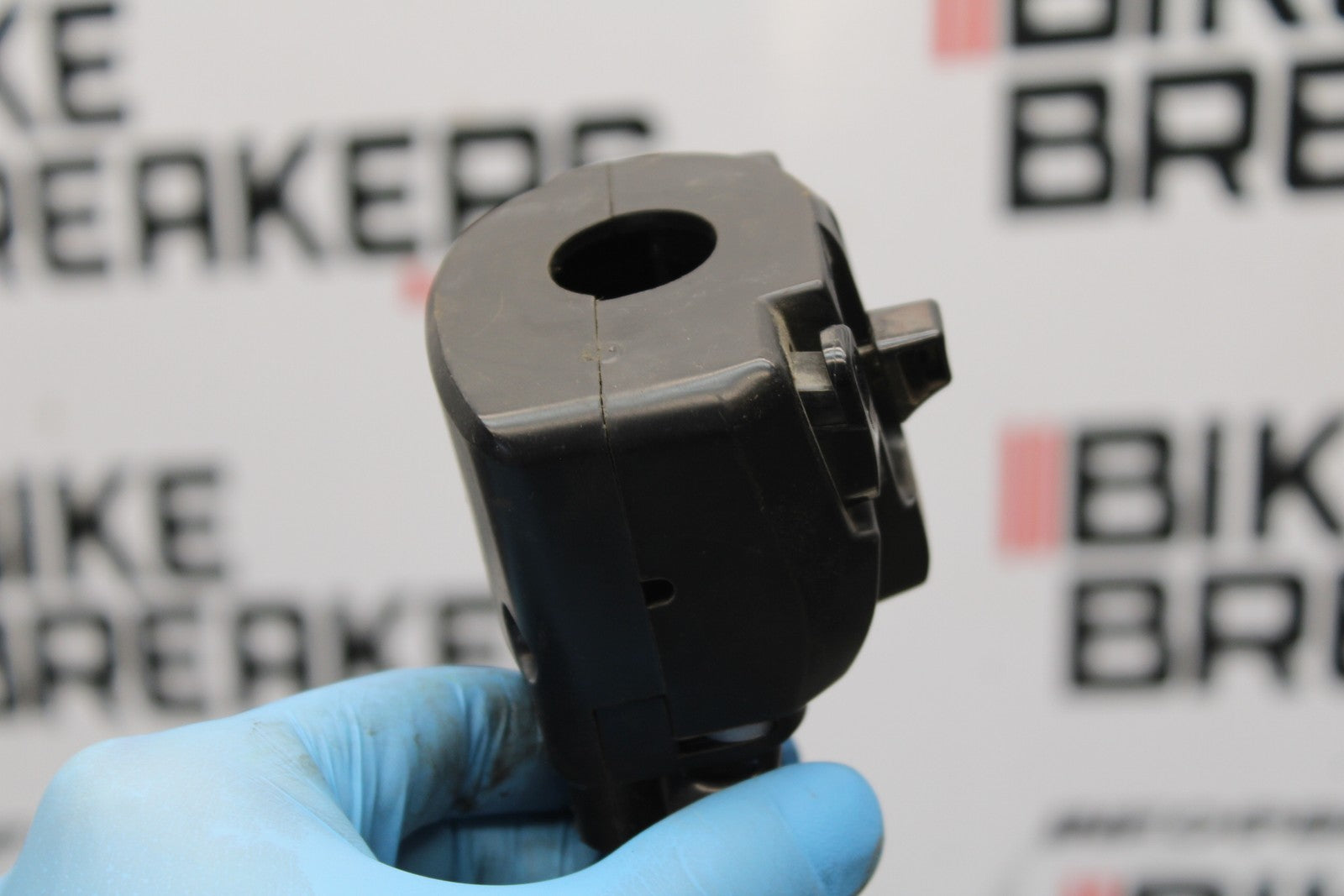 08-18 KAWASAKI KLR650 LEFT CLIP ON HANDLE HORN SIGNALS SWITCH SWITCHES BB183