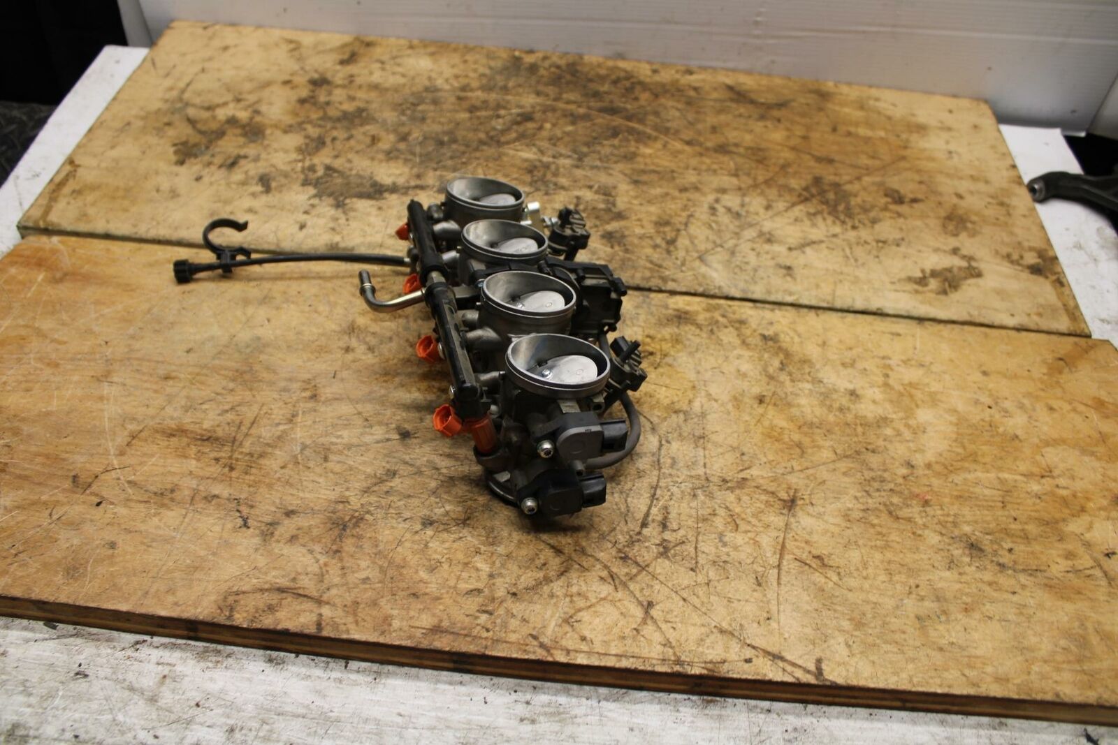 13-18 KAWASAKI NINJA ZX6R MAIN FUEL INJECTORS / THROTTLE BODIES BB349