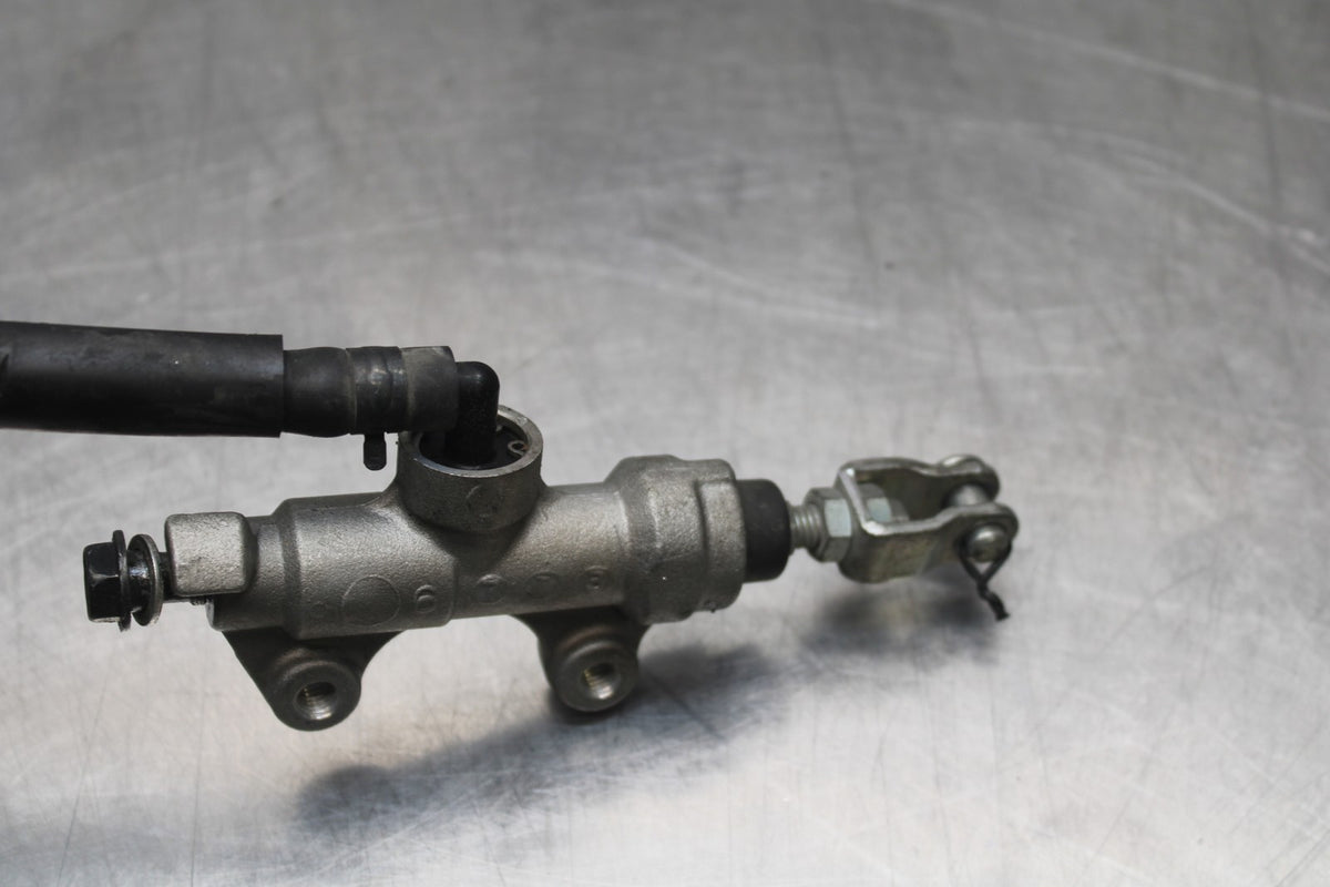 08 KAWASAKI NINJA 650 EX650 REAR BACK BRAKE MASTER CYLINDER W RESERVOIR BB797