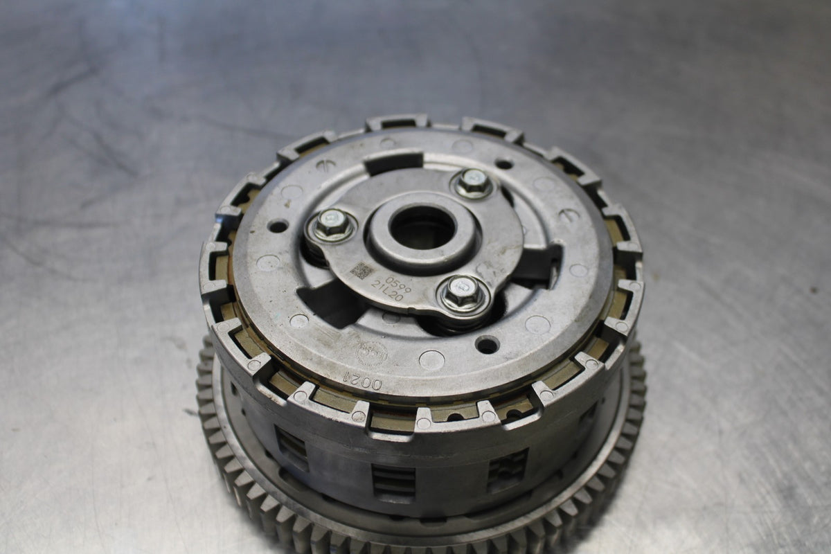 20-22 KAWASAKI NINJA ZX6R COMPLETE CLUTCH W PLATES BASKET HUB BB884