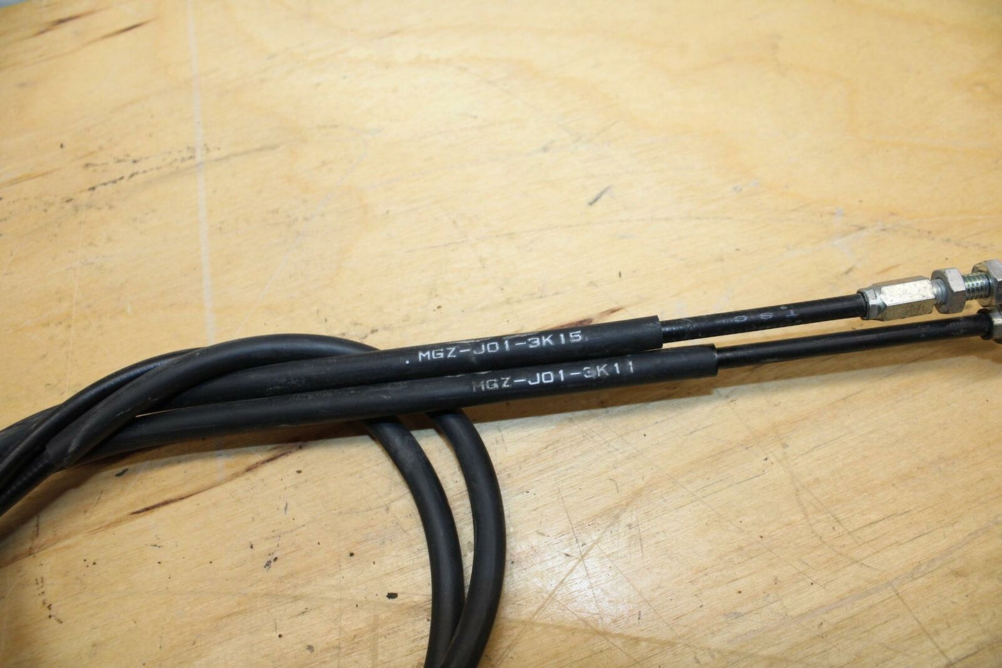 13-15 HONDA CBR500R THROTTLE CABLES LINES 17910-MGZ-J01 17920-MGZ-J01 BB315