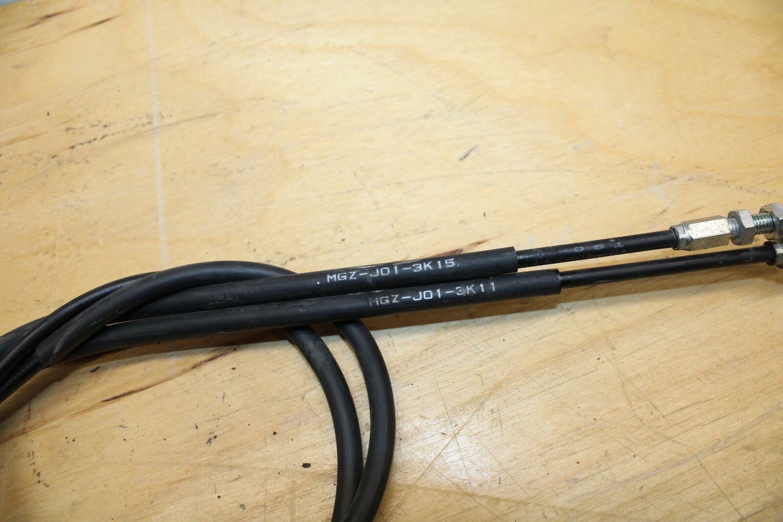 13-15 HONDA CBR500R THROTTLE CABLES LINES 17910-MGZ-J01 17920-MGZ-J01 BB315