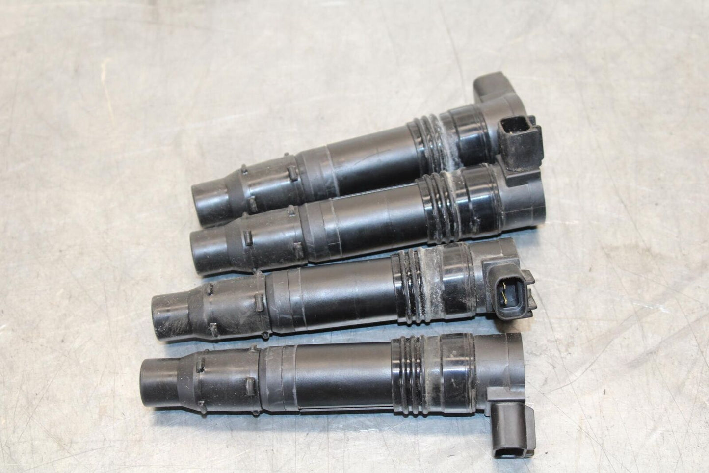 2011 Kawasaki Ninja ZX10R ZX1000K ABS IGNITION COILS COIL SPARK PLUG CAPS BB555