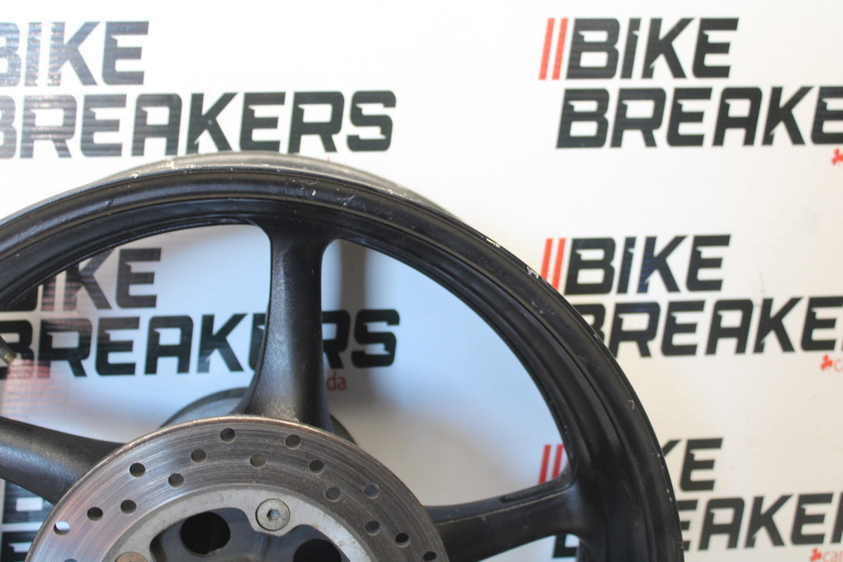 03-04 YAMAHA YZF R6 REAR WHEEL BACK RIM & ROTOR BB890