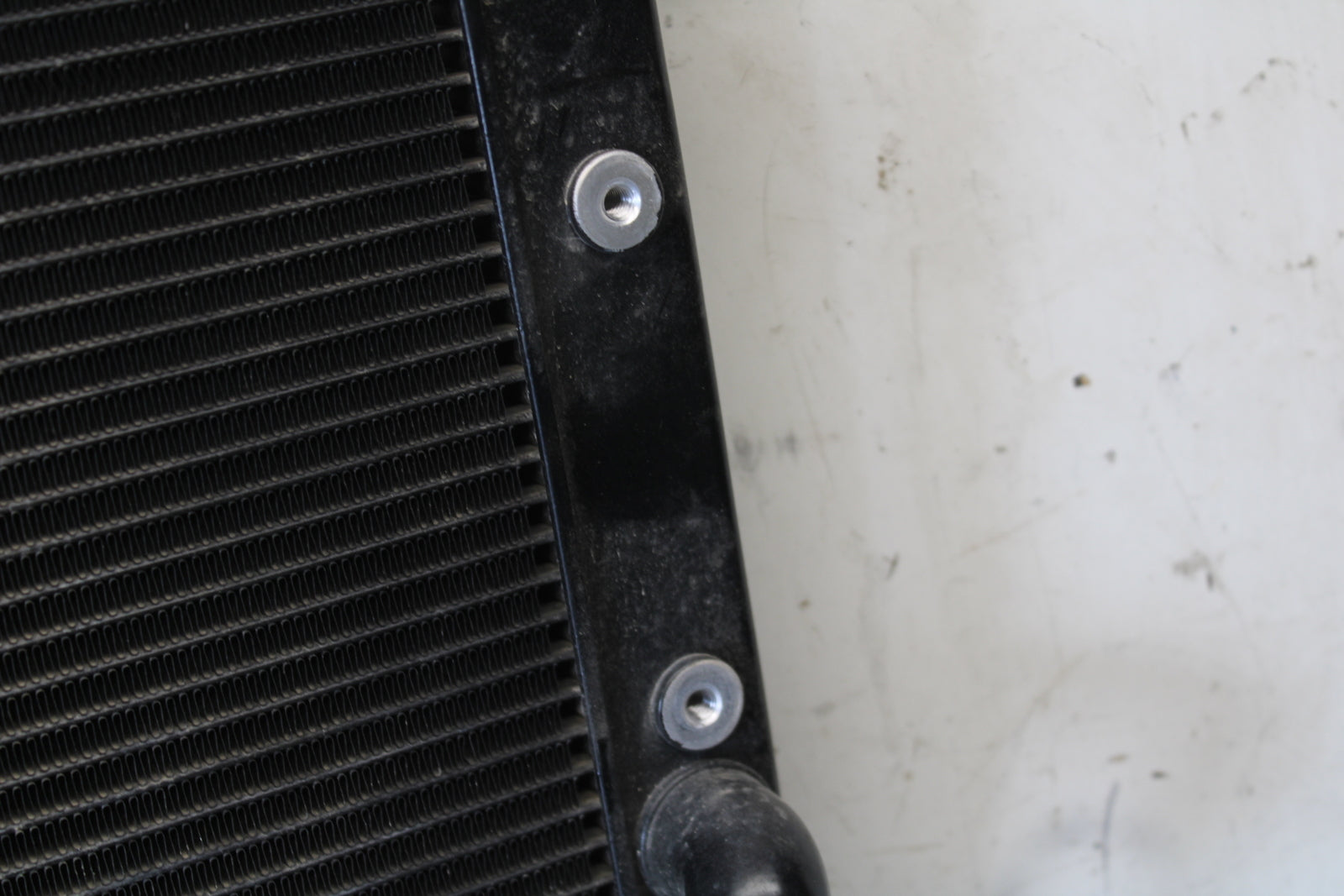 08-16 YAMAHA YZF R6 ENGINE RADIATOR MOTOR COOLER COOLING RADIATER BB665