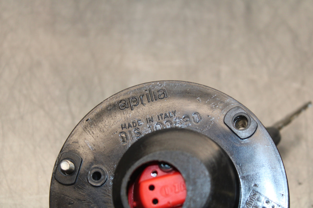 08 MOTO GUZZI BREVA 750 IGNITION LOCK KEY SET W/ GAS CAP AND SEAT LOCK BB154