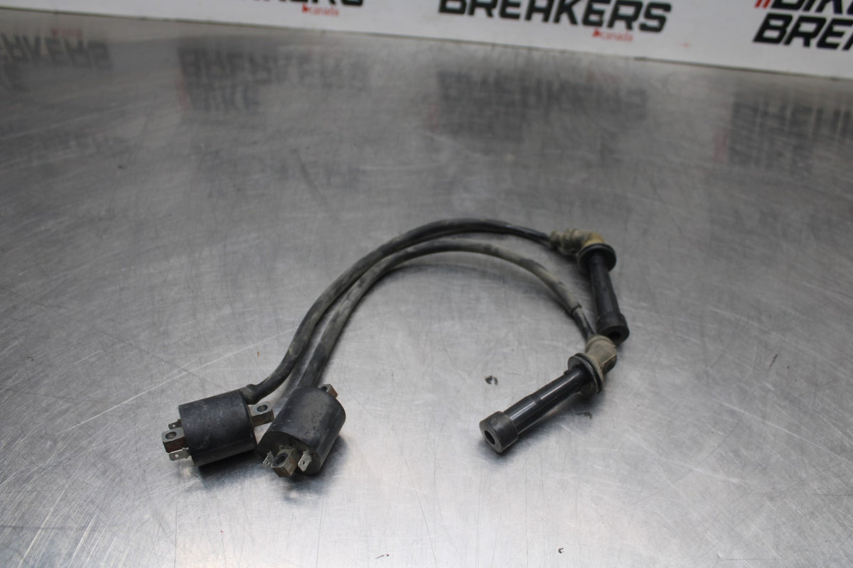 06 SUZUKI SV650S IGNITION COILS COIL SPARK PLUG CAPS BB783