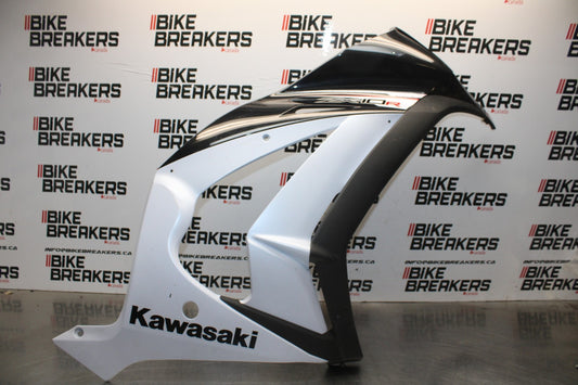 11-15 KAWASAKI NINJA ZX10R RIGHT LOWER MID UPPER SIDE FAIRING COWL  BB840