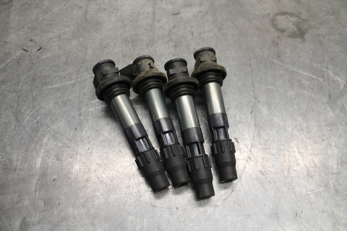 11-24 SUZUKI GSXR750 IGNITION COILS COIL SPARK PLUG CAPS 33410-38H00 BB714