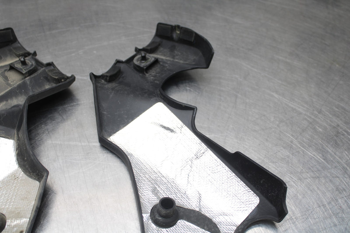 13 KAWASAKI NINJA 650 EX650F ABS FRAME MID SIDE COVERS COWLS PANELS  BB828