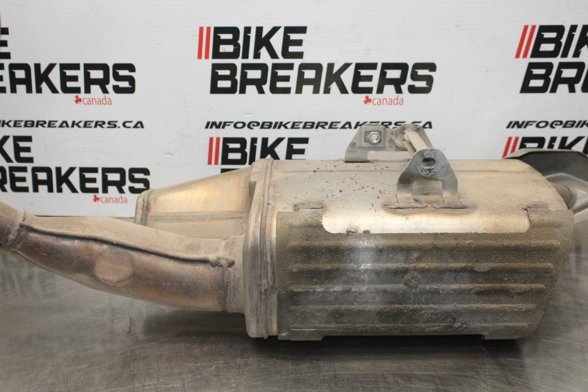 13 KAWASAKI NINJA 650 EX650F ABS FULL EXHAUST SYSTEM HEADERS PIPE MUFFLER BB828