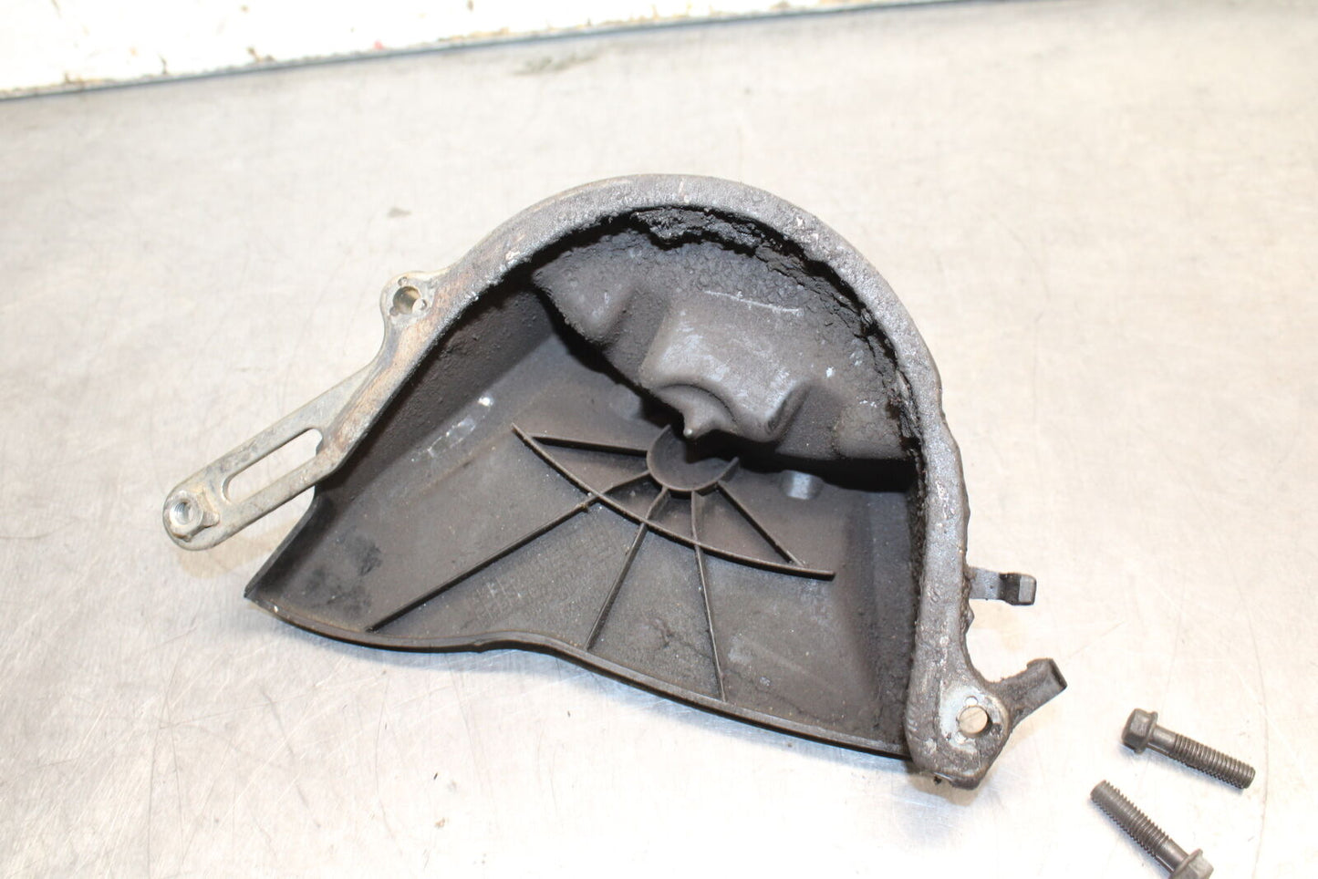 12-16 HONDA CBR1000RR ENGINE SPROCKET COVER BB114