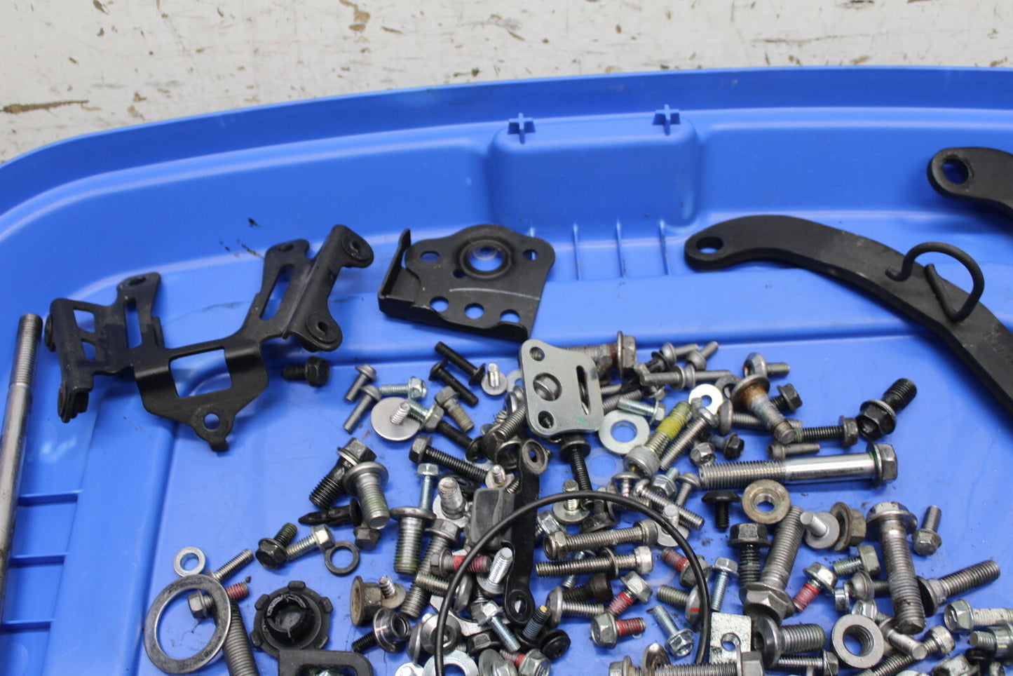 19-22 KAWASAKI Z400 MOUNTING BOLTS HARDWARE MOTOR SCREWS BB738