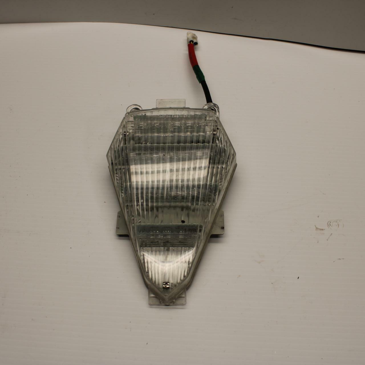08-16 YAMAHA YZF R6 REAR TAIL TAILLIGHT BACK BRAKE LIGHT 13S-84710-10-00 BB247