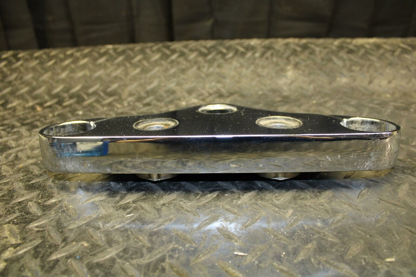 06-09 YAMAHA V STAR 1100 FORKS UPPER TRIPLE TREE CLAMP BB184