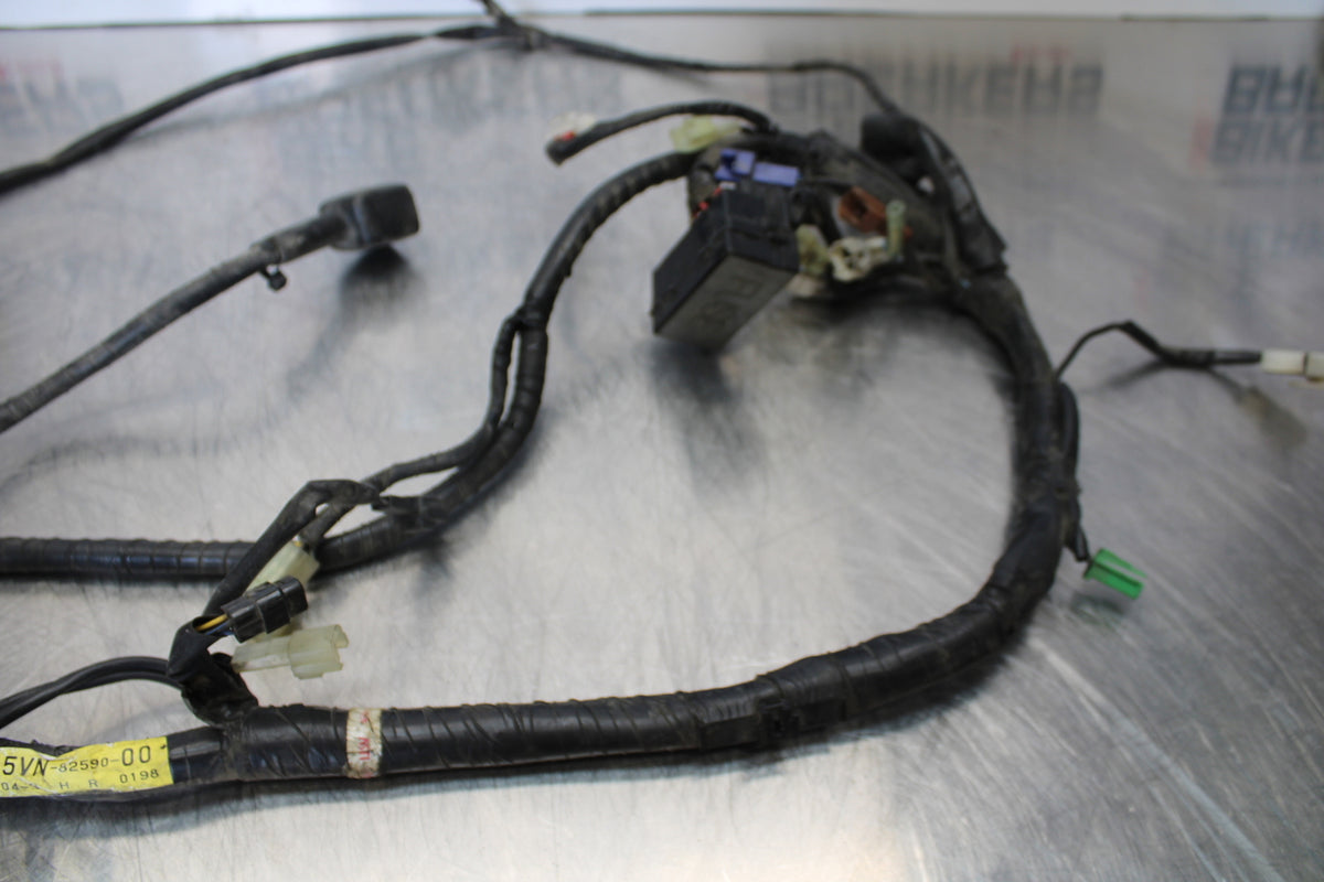 04 YAMAHA ROAD STAR XV1700A MAIN ENGINE WIRING HARNESS MOTOR WIRE LOOM BB155