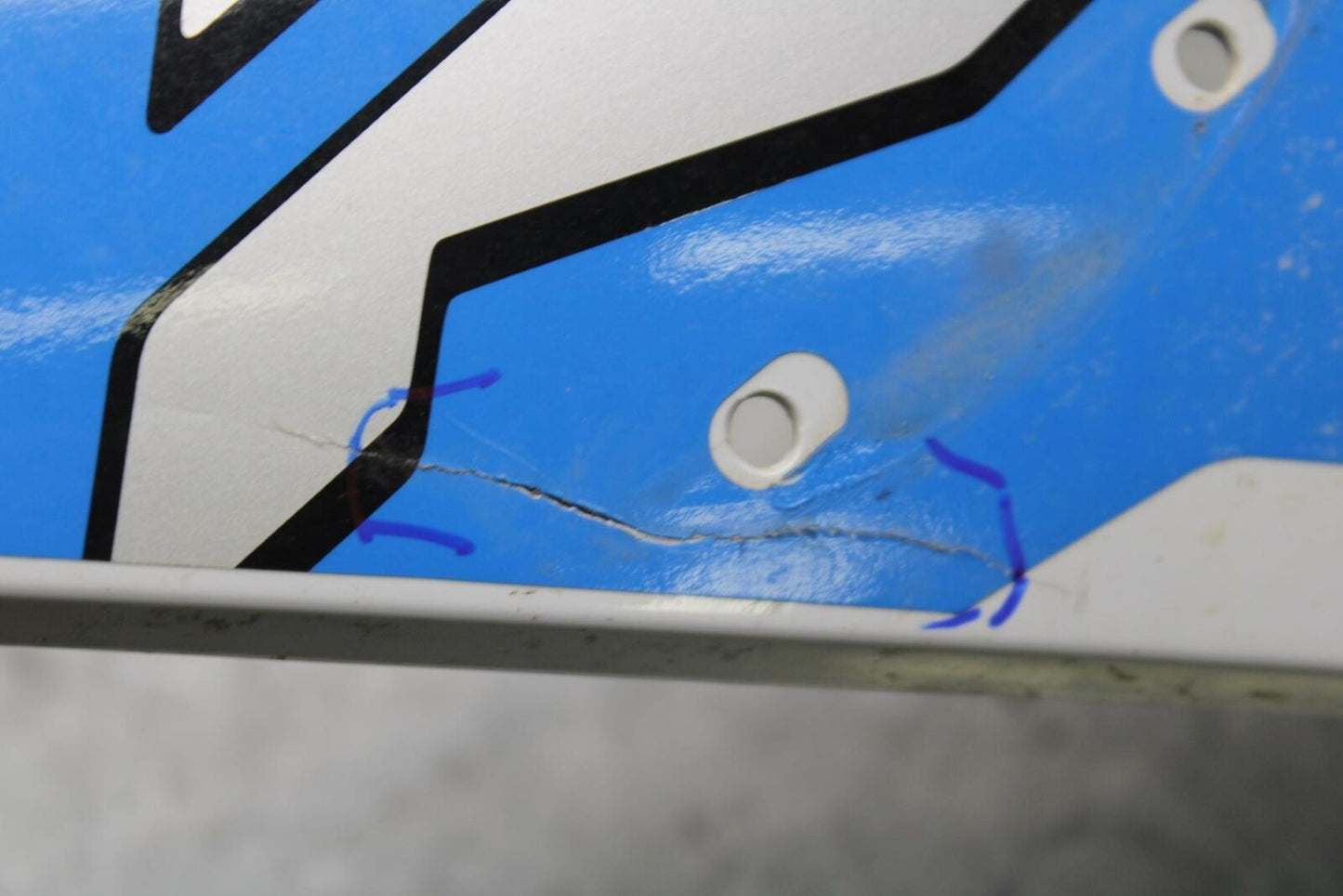 21-23 BMW BMW M1000RR LEFT FRONT UPPER NOSE FAIRING COWL SHROUD BB623
