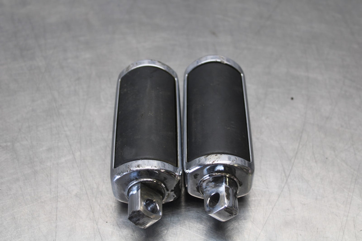 88-03 HARLEY-DAVIDSON SPORTSTER 1200 FRONT FOOT RESTS PEGS STEPS SET PAIR BB886