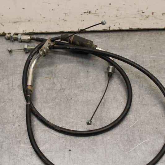 09-16 SUZUKI GSXR1000 THROTTLE CABLES LINES SET 58300-47H00 58300-47H10 BB642