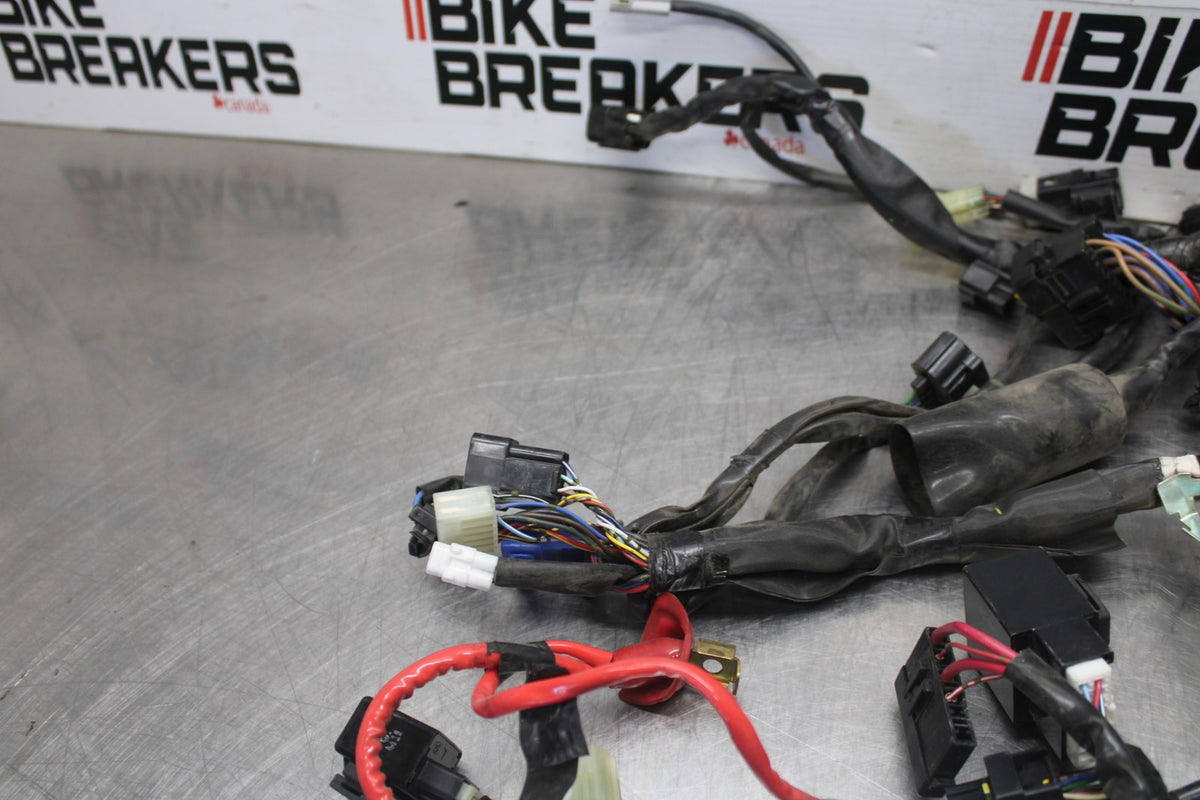 08-16 YAMAHA YZF R6 MAIN ENGINE WIRING HARNESS MOTOR WIRE LOOM BB929