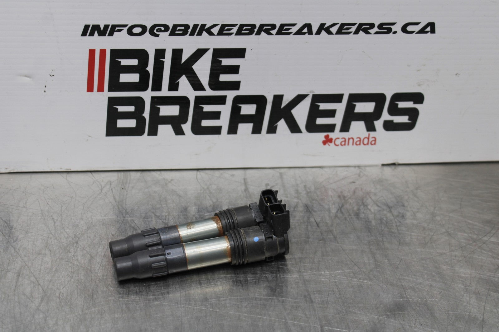 13-17 KAWASAKI NINJA 300 EX300 ABS IGNITION COILS COIL SPARK PLUG CAPS BB187