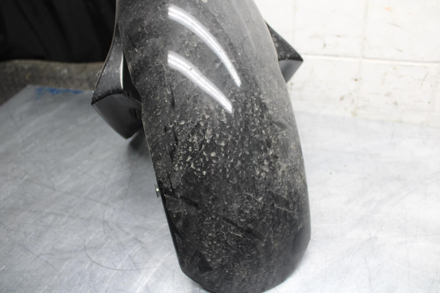 09-14 YAMAHA YZF R1 AFTERMARKET FRONT WHEEL FENDER COWL FAIRING BB471