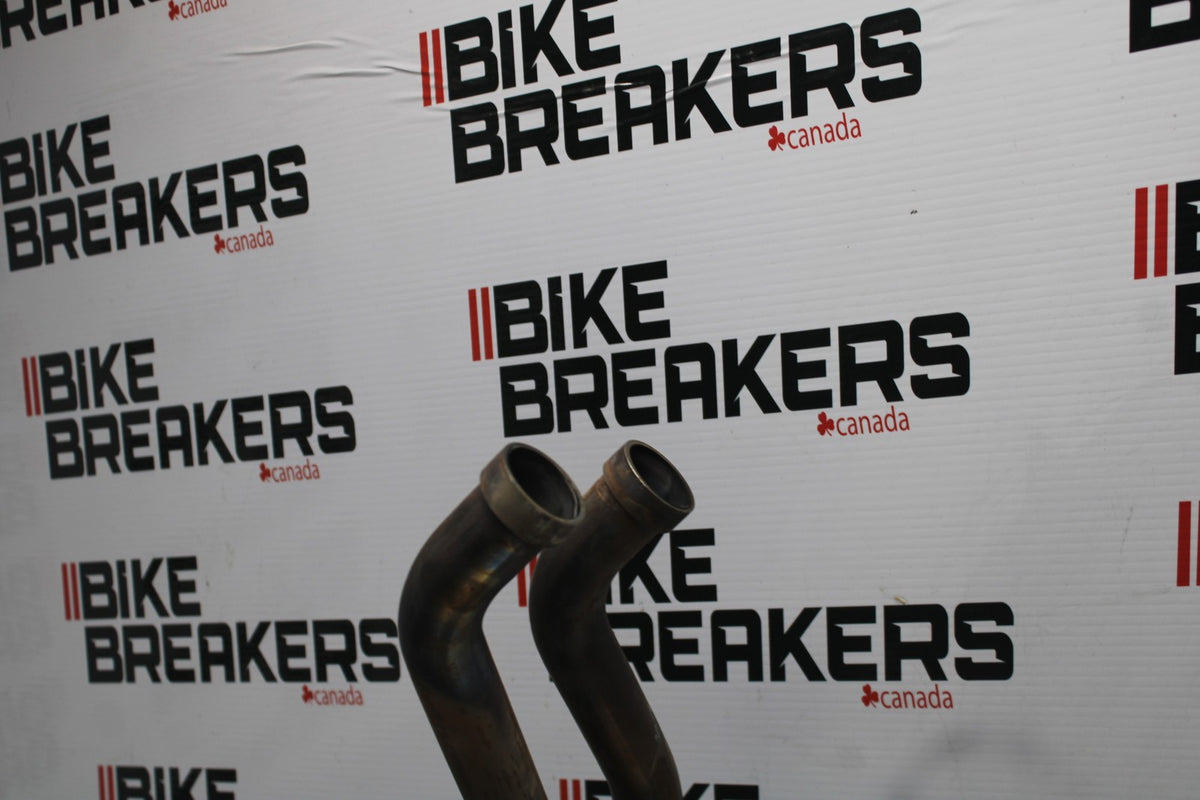 12-16 KAWASAKI NINJA 650 EX650F ABS FULL EXHAUST SYSTEM PIPE MUFFLER  BB860