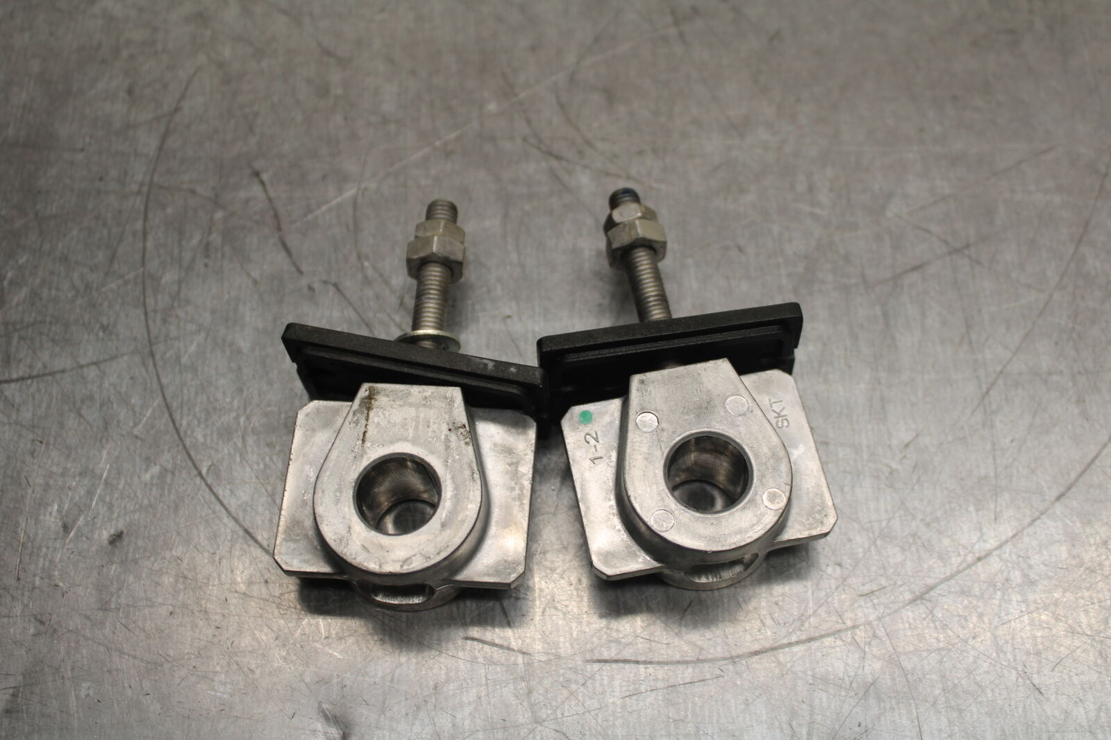 18-23 KAWASAKI NINJA 400 EX400 ABS SWINGARM CHAIN TENSIONER ADJUSTMENT  BB747 