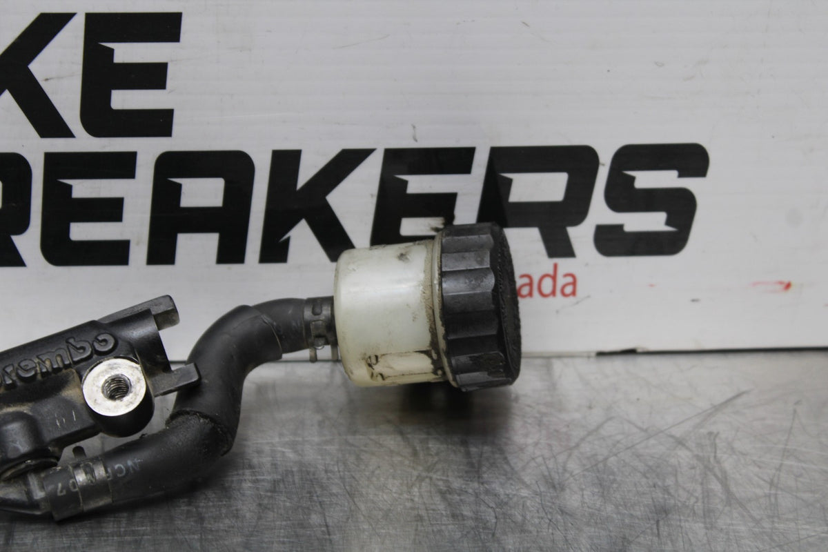 07-08 YAMAHA YZF R1 REAR BACK BRAKE MASTER CYLINDER W RESERVOIR BB771