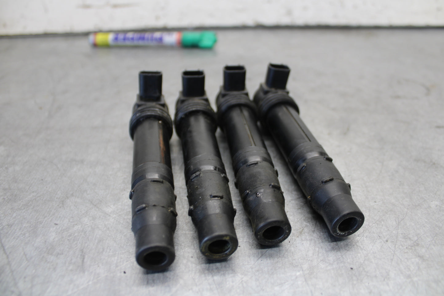 03-04 KAWASAKI NINJA ZX6RR IGNITION COILS COIL SPARK PLUG CAPS BB684