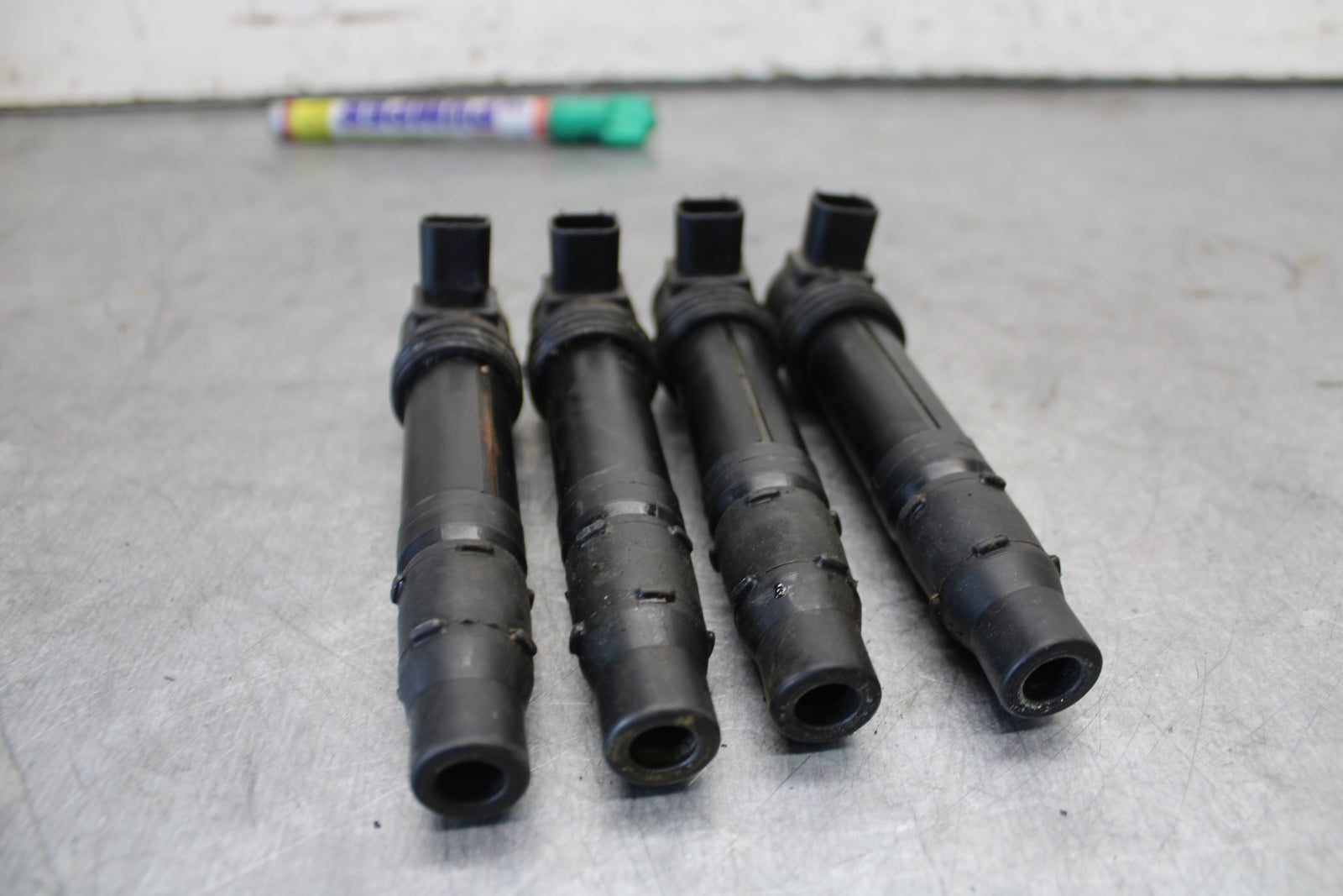 03-04 KAWASAKI NINJA ZX6RR IGNITION COILS COIL SPARK PLUG CAPS BB684