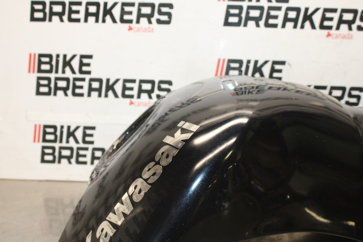 08-09 KAWASAKI NINJA ZX14R GAS TANK FUEL CELL PETROL RESERVOIR BB932