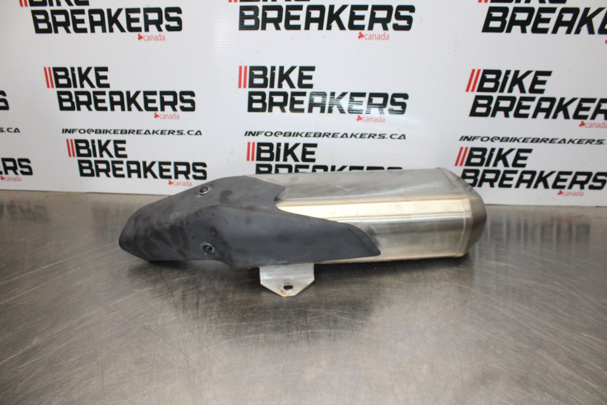 24-25 KAWASAKI NINJA ZX4R EXHAUST PIPE MUFFLER SLIP ON CAN SILENCER BB174