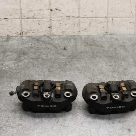 06-07 SUZUKI GSXR600 750 RIGHT LEFT FRONT BRAKE CALIPER SET PAIR CALIPERS BB543B