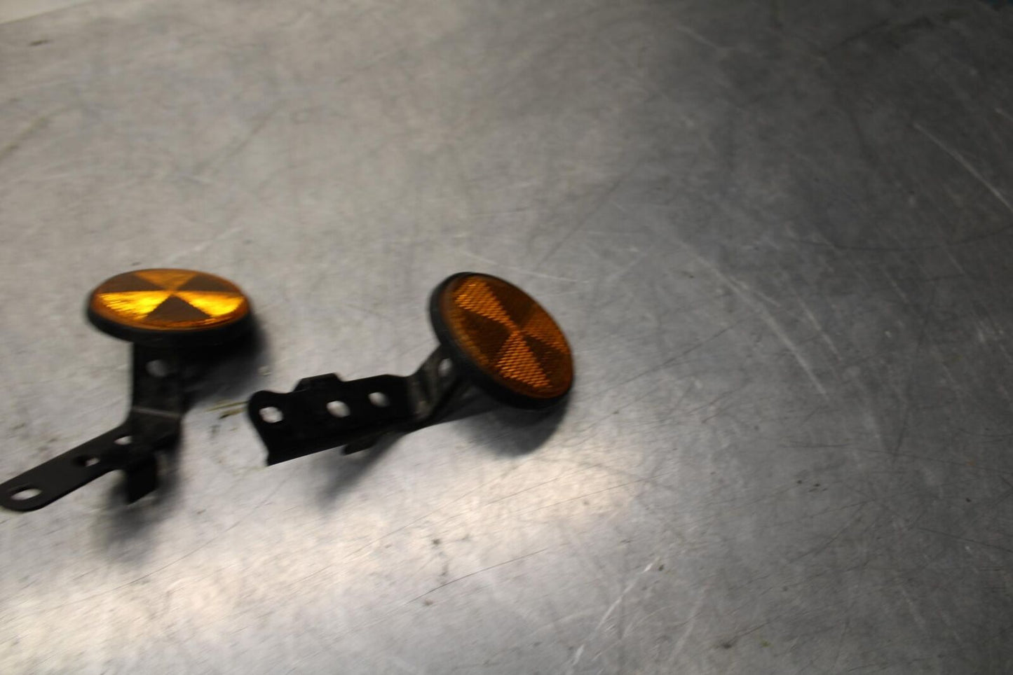 08-09 KAWASAKI NINJA ZX14R FRONT REFLECTORS REFLECTOR SET PAIR BB73