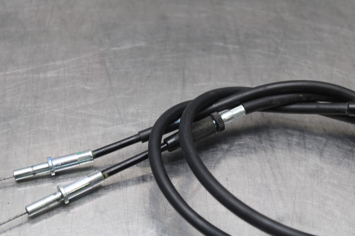 24 KAWASAKI NINJA 500 ABS THROTTLE CABLES LINES BB818
