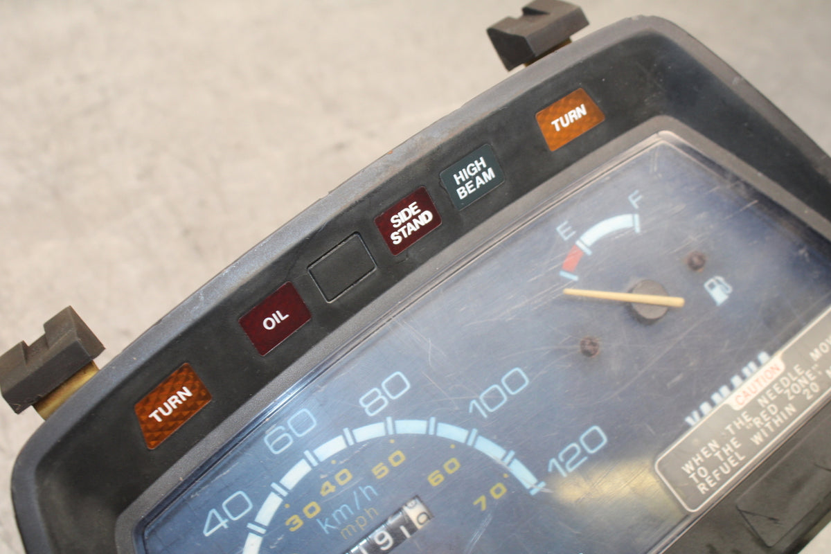 83-85 YAMAHA RIVA 180 XC180 SPEEDO TACH GAUGES DISPLAY CLUSTER SPEEDOMETER BB109