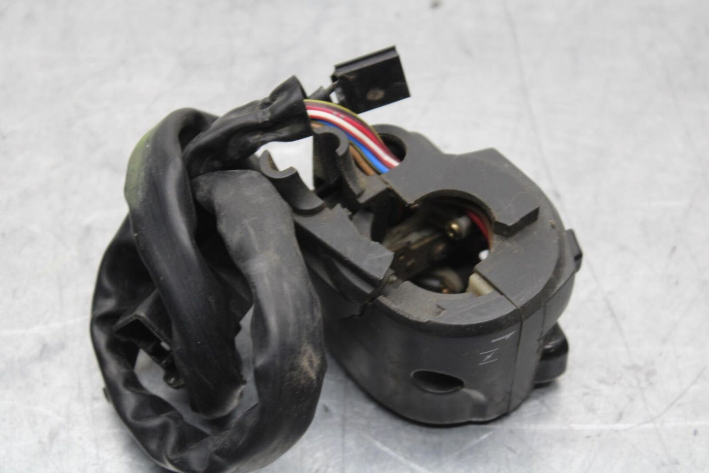 2003 Kawasaki Ninja ZX6RR ZX600K LEFT CLIP ON HANDLE HORN SIGNALS SWITCH BB66