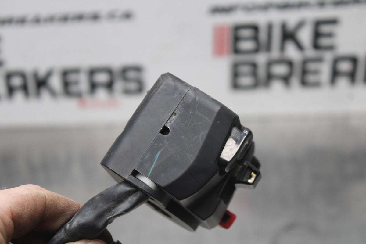 13 KAWASAKI NINJA 650 EX650F ABS LEFT CLIP ON HANDLE HORN SIGNALS SWITCH BB828