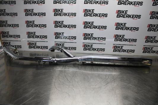 09 YAMAHA ROYAL STAR XVZ1300TF VENTURE LEFT HEADER MUFFLER EXHAUST BB151