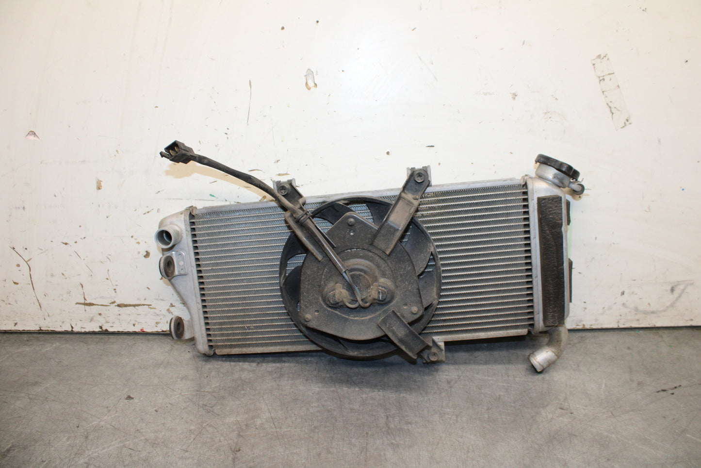 14-15 KAWASAKI NINJA 650 EX650F ABS ENGINE RADIATOR MOTOR COOLER COOLING BB741